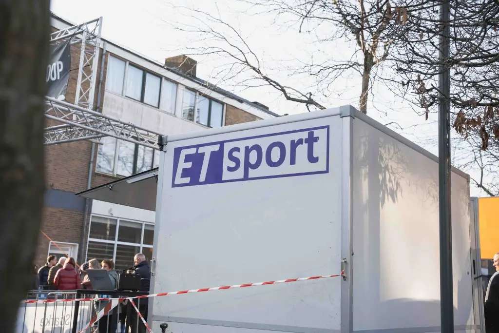 ETsport op een evenement